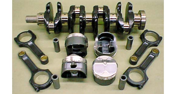 High Performance Coated Engine Parts